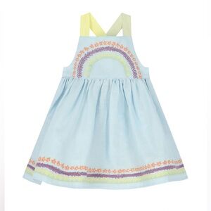 STELLA MCCARTNEY Embroidered Baby Blue Dress size‎ 6 months